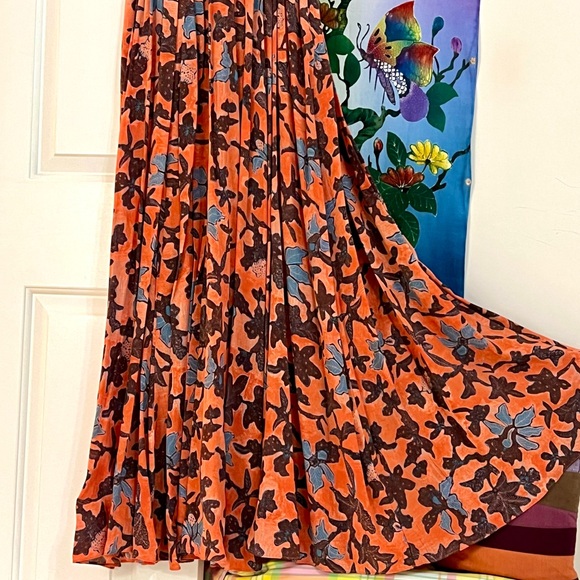 🌺🎉HP🎉🌺 NWT Ulla Johnson Anya Silk Dress Amaryllis - Picture 12 of 16